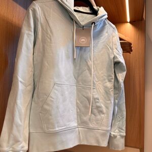 Canada Goose Light Blue Hoodie